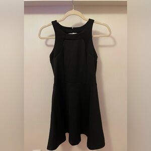 Miss Behave Black Sleeveless Mini-Dress